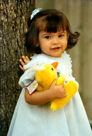 Angela at age 18 months